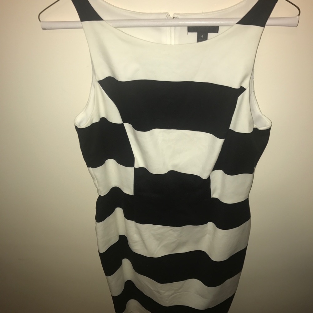Black and white dress